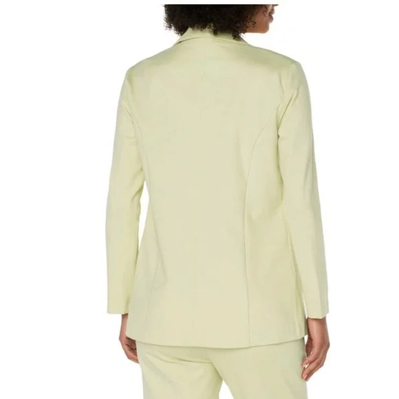 Liverpool Sorbet Soirée Boyfriend Blazer in Lemon Grass - 3X. New with Tags. - Picture 2 of 12